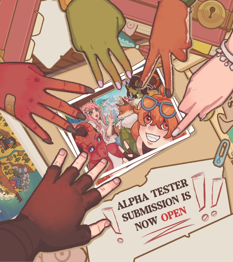 Seaside Tale!!🎣DEMO OUT NOW!!!✨ tweet media