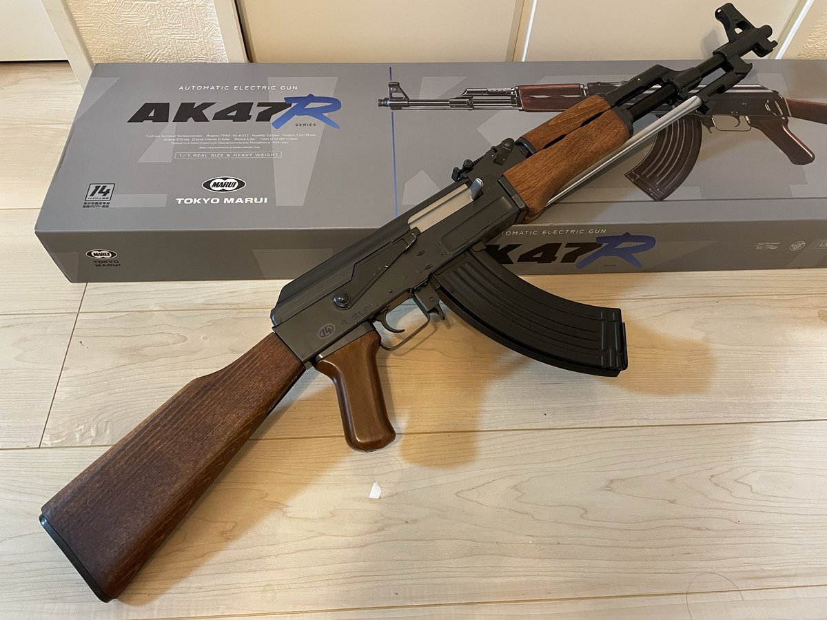 AK47Rにウッドストックと前回のNAMNAMで買った56式プラフロントキット付けて10禁56式作成
10禁サバゲーで北ベ装備が捗る💪🏽💪🏽💪🏽