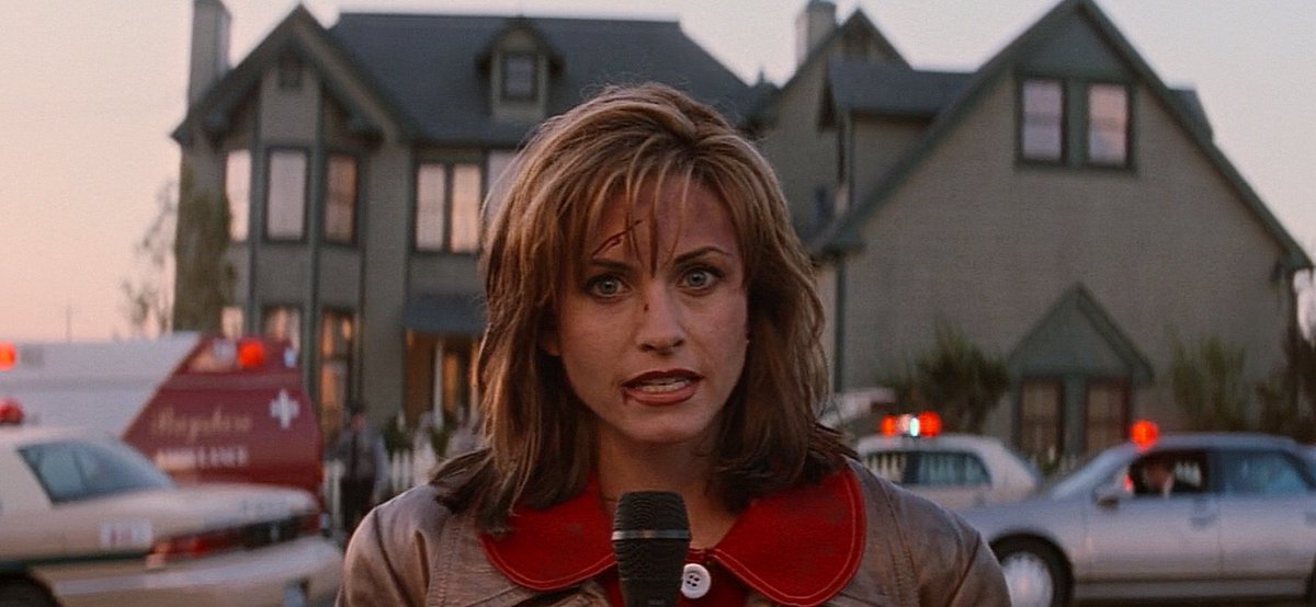 qgscream's tweet image. Há 29 anos, o gênero slasher foi revolucionado com o lançamento de Pânico (1996).