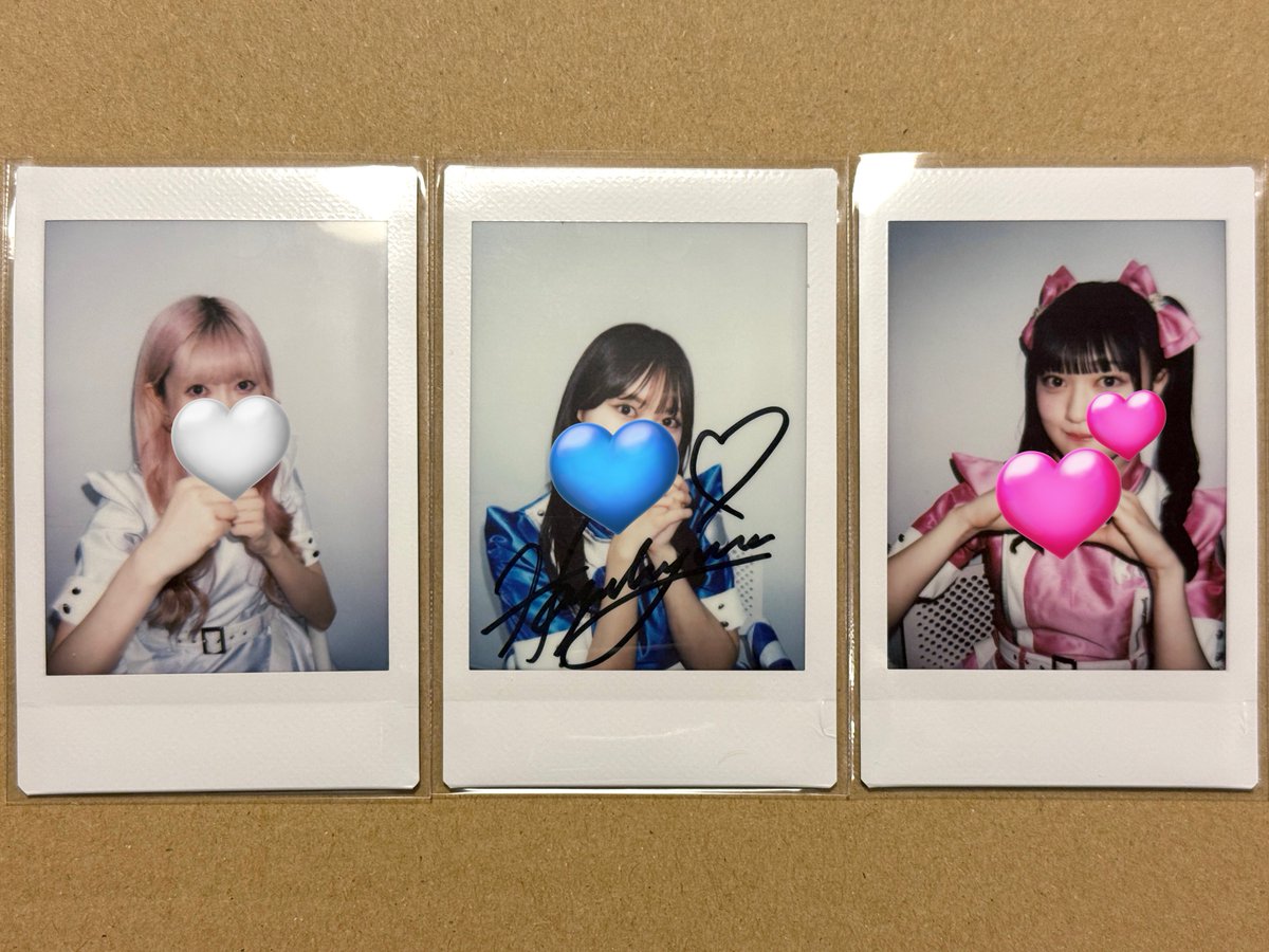 いぎなり東北産 ニコ生 チェキ交換 【譲】律月ひかる🤍、葉月結菜