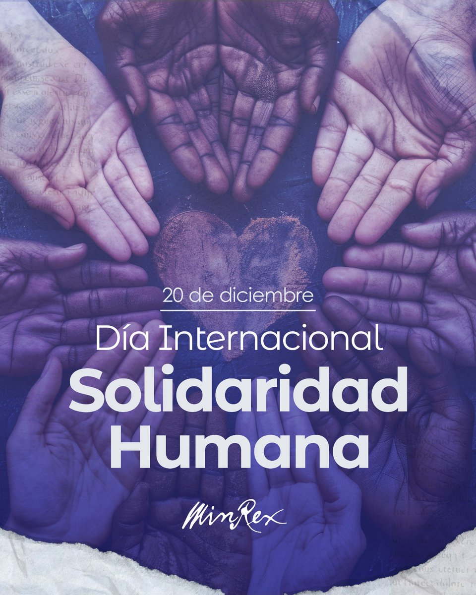 La solidaridad es un principio de la Revolución Cubana. Es la base de nuestra amplia cooperación internacional con los pueblos del mundo.

En este Día Internacional de la Solidaridad Humana, honramos a los trabajadores de #Cuba de múltiples sectores que han apoyado el desarrollo