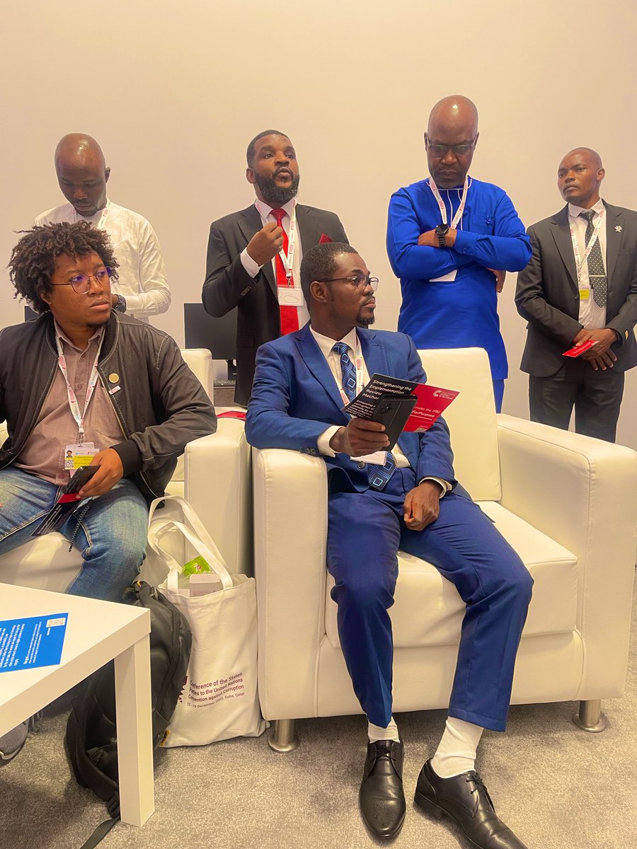 wavegambia's tweet photo. Through our membership of the Global Civil Society
Coalition for the UNCAC - WAVE Gambia is honoured to be participating in the 11th Conference of States Parties (CoSP 11) to the UN Convention Against Corruption (UNCAC) in Doha, Qatar 🇬🇲🇶🇦🌍

At CoSP 11, WAVE is amplifying the voices of survivors from The Gambia, highlighting how corruption under dictatorship was not just about stolen money, but was deeply intertwined with torture, sexual violence, enforced disappearances and everyday suffering.  Under our Human Rights and Governance Pillar, we engage in critical discussions on how recovered and frozen assets can and must be linked to reparations, victim support and psychosocial healing—not just infrastructure and budgets.

For The Gambia’s ongoing transitional justice process, this means:
* Stronger advocacy to ensure that any recovered assets linked to past abuses contribute directly to TRRC-related reparations and survivor support.
* Positioning survivors and victim‑led organisations at the centre of conversations on asset recovery, accountability and justice.
* Bringing home global lessons on using anti‑corruption, sanctions and asset recovery as tools for meaningful reparations and non‑recurrence.

Going forward, WAVE Gambia will also engage with the UNCAC Implementation Review Mechanism, working with The Gambia government and other stakeholders to:
* Support transparent, inclusive reviews of The Gambia’s UNCAC implementation.
* Promote survivor‑sensitive approaches to asset recovery and use of public resources.
* Ensure that anti‑corruption efforts and transitional justice move together rather than in parallel.

WAVE will continue to work with survivors, partners and policymakers to translate these global commitments into concrete gains for victims in The Gambia. ✊🏽