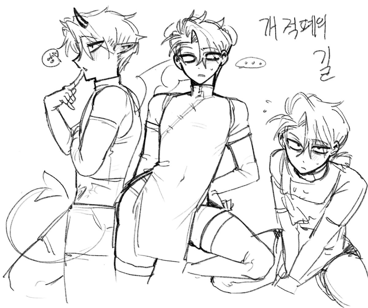 crocodilevegan's tweet image. 공식을 따라가기를 포기함

#deadplatefanart