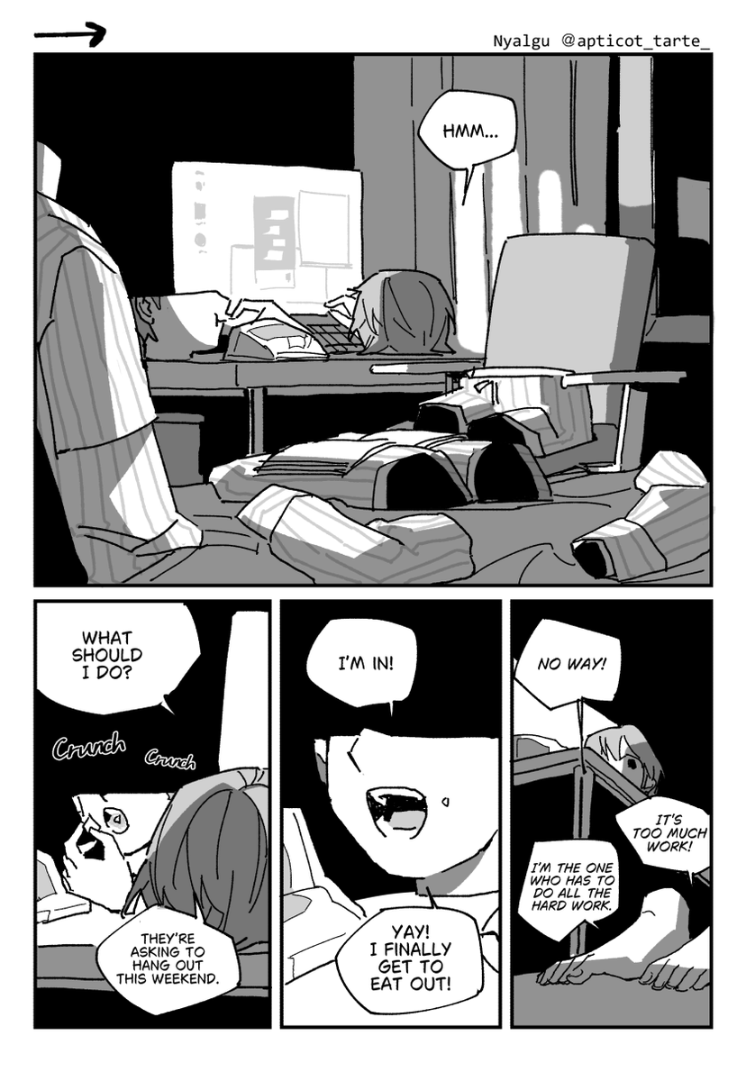 Original Short Comic <Going Out>
(4/8) 