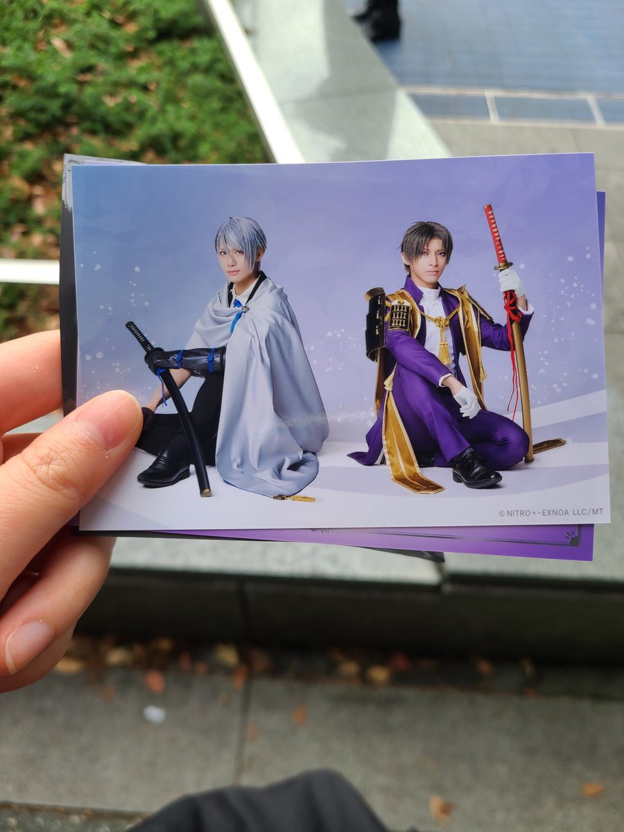 yukinnko_fox's tweet photo. 初刀ミュ！
めちゃめちゃ楽しかったです！
今日のMCもとても良かった(笑) https://t.co/NzEnc6J1Rk
