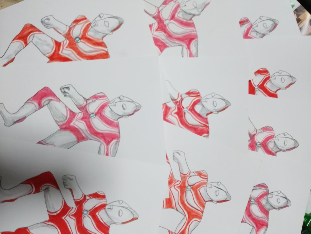 帰ってきたウルトラマンのデザイナー井口昭彦先生による貴重な直筆サイン入り復元原画 復元原画】無料配布 帰ってきたウルトラマンの謎が 遂に解けました