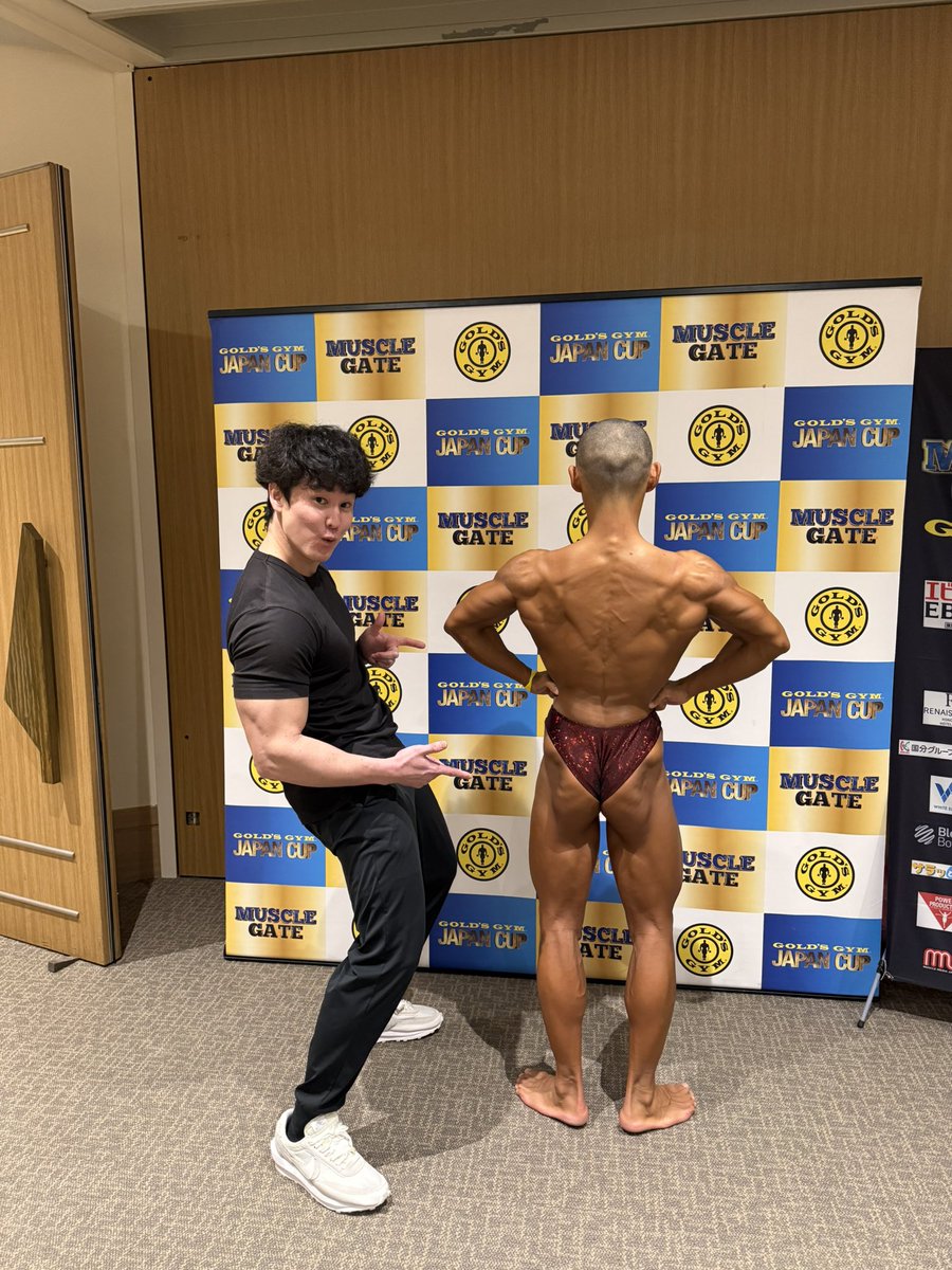driverbuilder's tweet image. ゴールドジム ジャパンカップ
ボディビル ジュニアの部
準優勝おめでとうございます
明日も頑張ってください