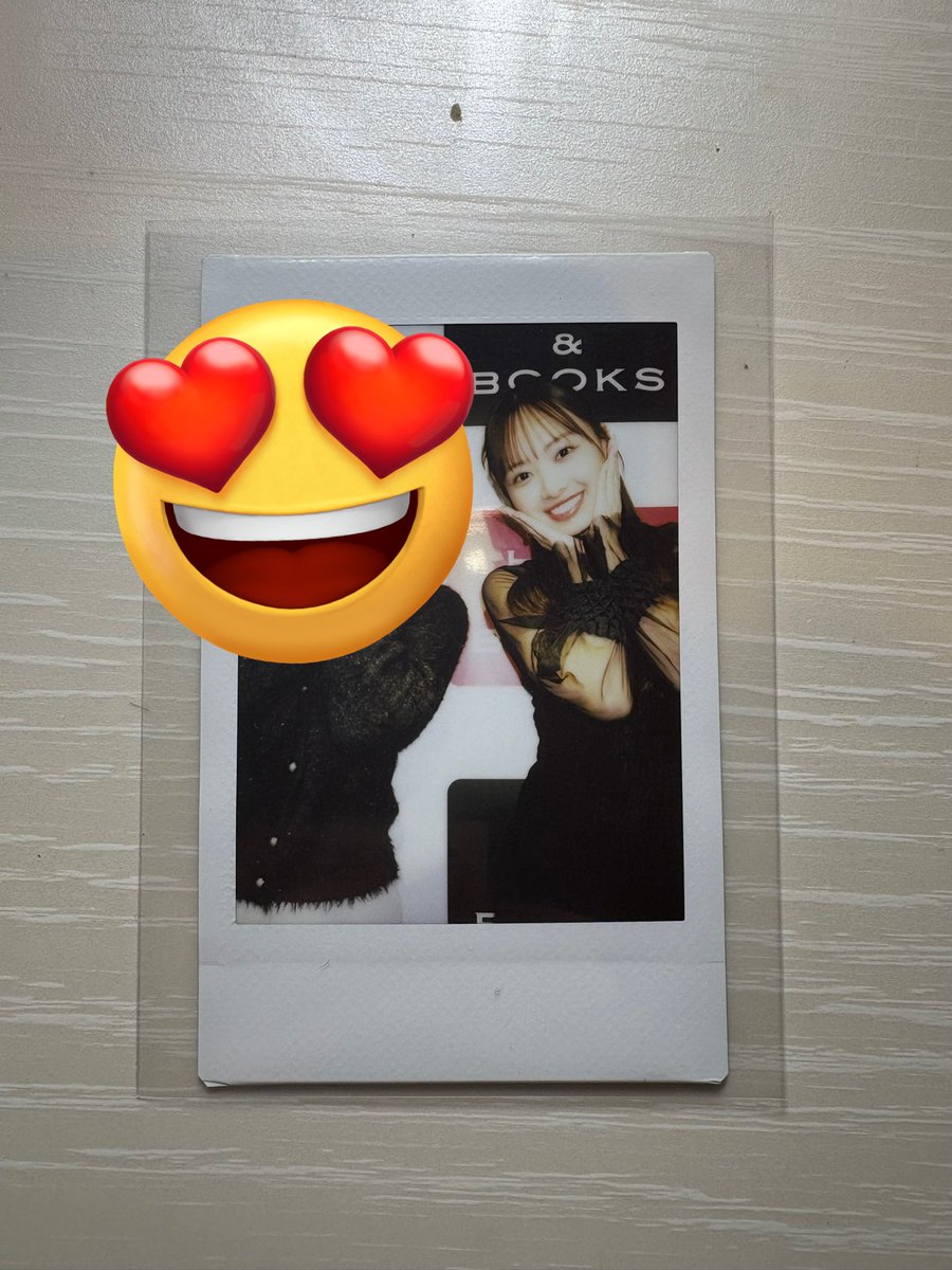 ひよたん可愛すぎた🧡！！！ 私のチェキめっちゃ寄りじゃない笑