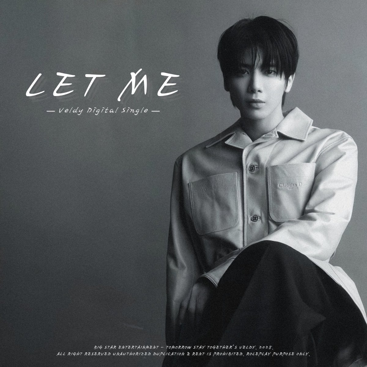 ㅤ 

️
ㅤ────「 ℒ𝑒𝑡 ℳ𝑒 」────
ㅤ  ㅤVELDY DIGITAL SINGLE

️

#TOMORROW_STAY_TOGETHER 
#VELDY

ㅤ