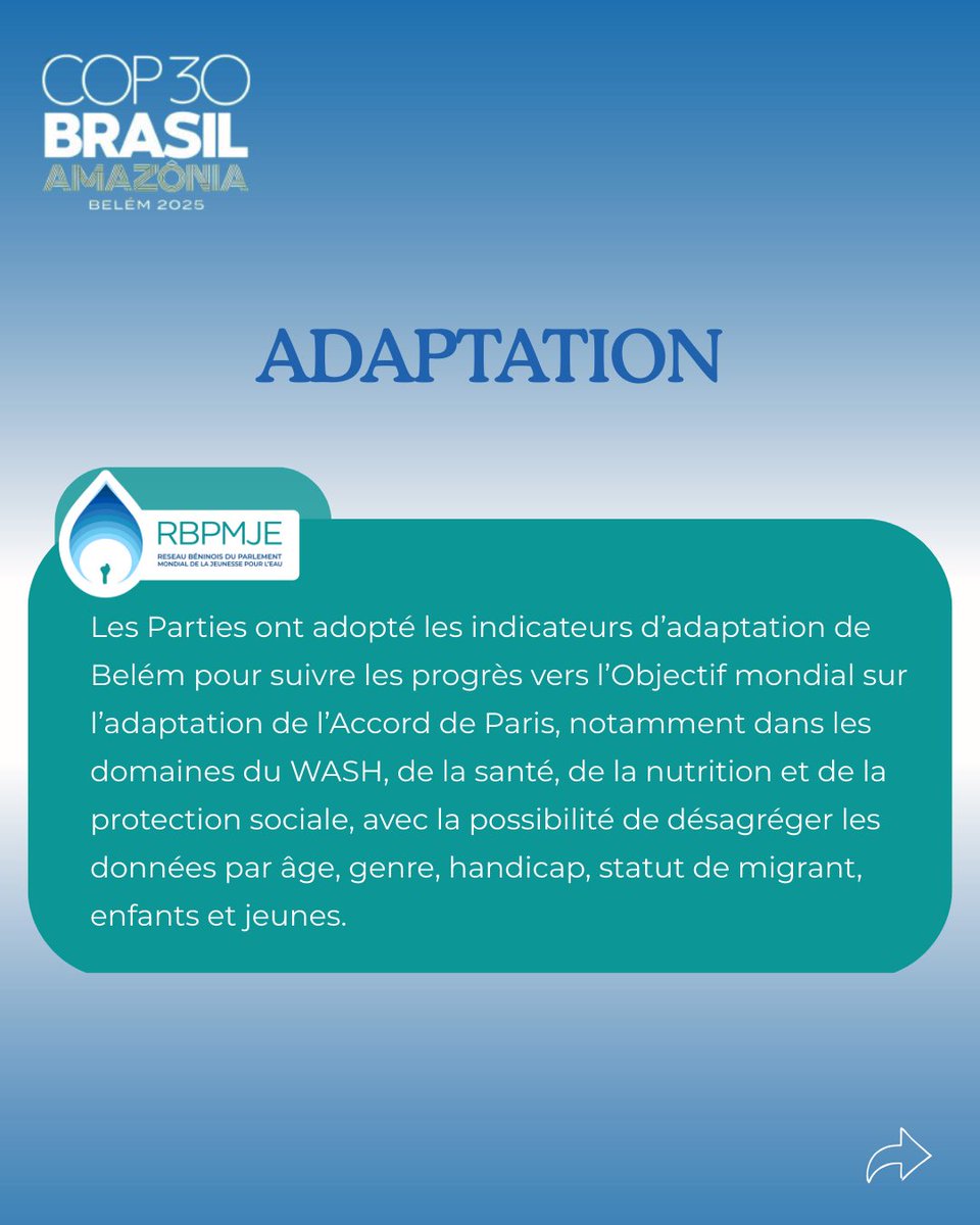 La COP30 a adopté plusieurs décisions sectorielles qui orientent l’action climatique internationale. Ces choix traduisent des priorités politiques ainsi que les limites importantes dans leur mise en œuvre. Nous vous invitons à…👉🏾: urlr.me/AuPWcr