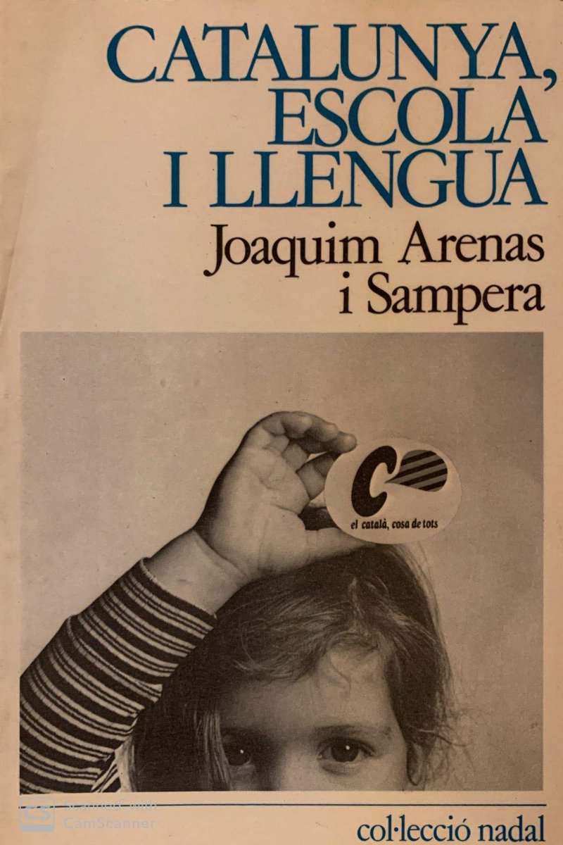 Ens ha deixat Joaquim Arenas i Sampera, tota una vida de combat per Catalunya, l'escola i la llengua. No defallirem, company!