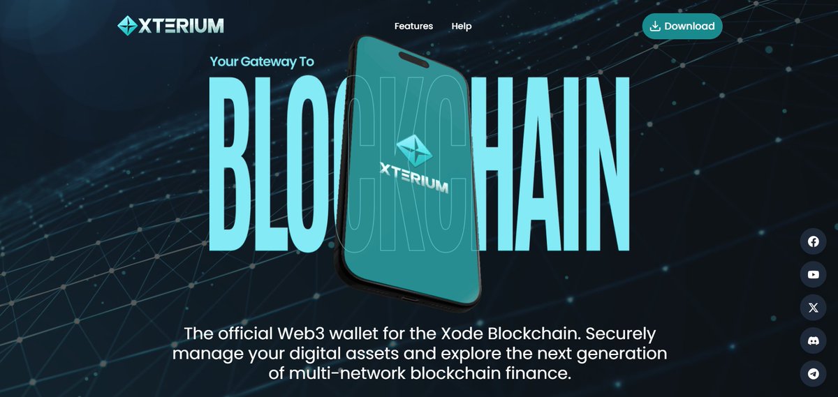 XodeNet's tweet image. One wallet. Endless possibilities. 

Xterium is all you need to start your Web3 journey—supporting Substrate chains like Polkadot and XODE, with EVM support coming soon.

Start exploring Web3 today 
xterium.app/home

#XteriumWallet #Web3Journey #BlockchainWallet #Substrate
