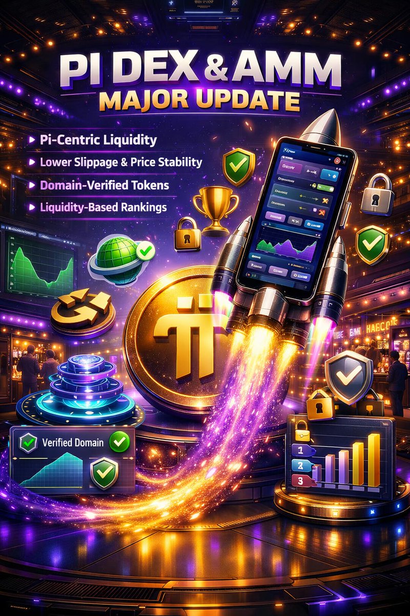santosinakatomo's tweet photo. 🚀 Pi Network DEX Update is LIVE! 💜
Cleaner UI, Pi-based pairs &amp; smarter liquidity 🔥
DeFi learning made simple on Pi Testnet 🌐

🎥 Watch full update on YouTube 👉
https://t.co/Oe5Ql3DGz4

#PiNetwork #PiDEX #DeFi #Web3 #Crypto 🚀💰 https://t.co/uoPxBpPrxa