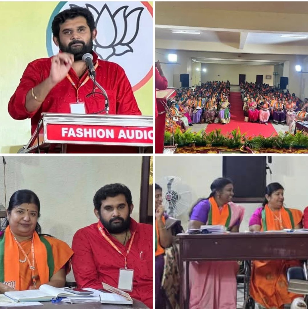 arunadevibjp's tweet image. #BJPMahilaMorcha State Training Workshop...

State Secretary @amarprasadreddy delivered a session #FullOfBeans on Social Media Impact and Usage..
@KavisriBjp @VanathiBJP