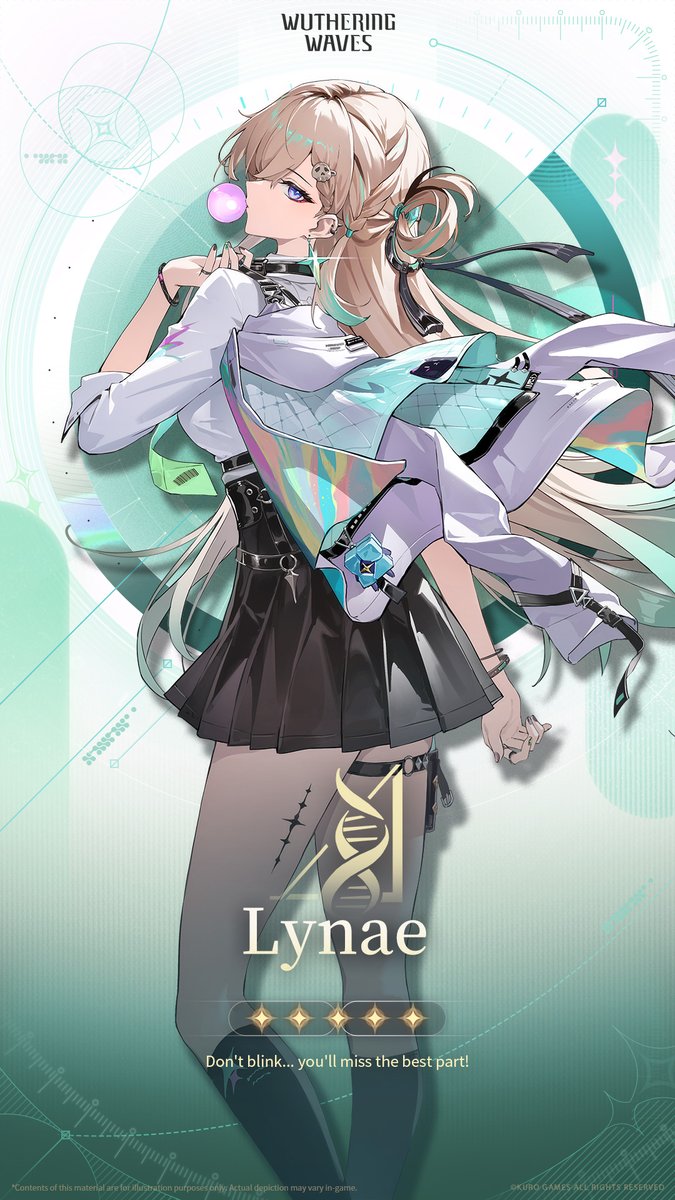 Wuthering_Waves's tweet photo. Profile Reveal | Radiant Spectrum — Lynae

Loading Data>>>
✦Lynae✦
A Startorch Academy prep student whose head-turning, electric style hides an inner focus as explosive as a coiled spring.

Check the link for more information: https://t.co/ksBxVkaQM6

#WutheringWaves
#Lynae https://t.co/Nb1rhdLmxk