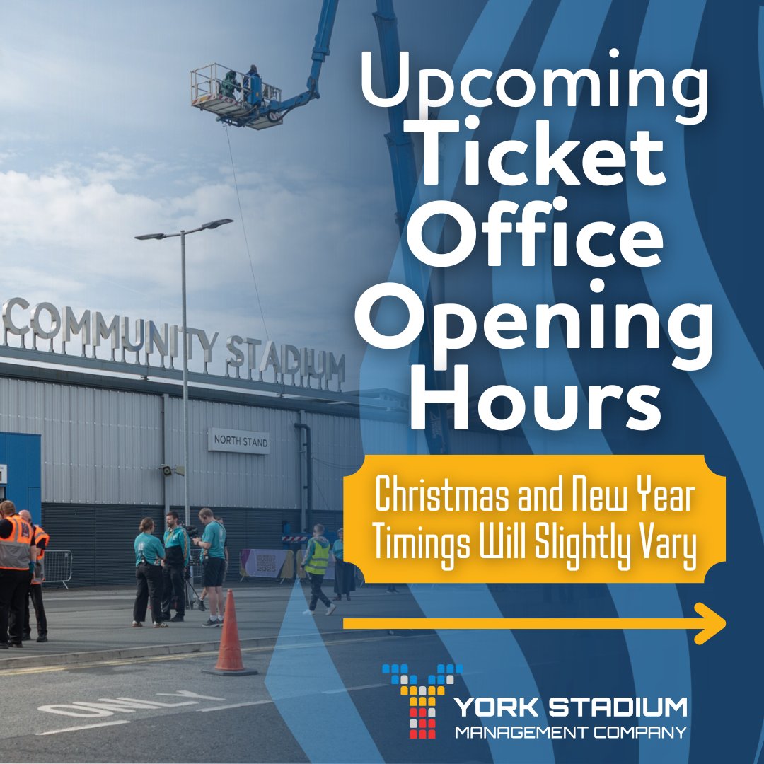 York Stadium tweet media