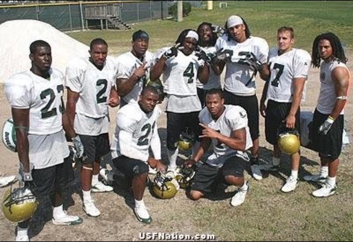 Gachette7's tweet image. Go way back like four flats on a Cadillac 
#Mudbrother #USF