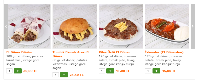 etkilihaberyeni's tweet image. İstanbul'da bir restoranın 5 yıllık fiyat değişimi:

100 gram dürüm et döner: 30 TL➡️485 TL
80 gram ekmek arası et döner: 25 TL➡️400 TL
120 gram pilav üstü et döner: 41 TL➡️650 TL
120 gram iskender: 45 TL➡️690 TL