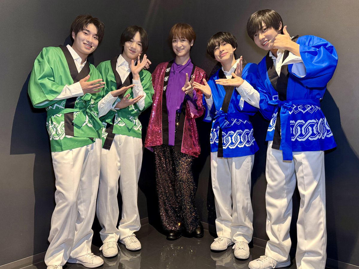 今日開催された
『 #FMヨコハマ 40th Anniversary Live 
　　　　　　　　　”Coming Up Next“ 』に
#宮田俊哉 さんのバックとして
#大澤龍太郎 #髙橋曽良 #林田芯 #山越源斗 が
出演させていただきました👦🏻👦🏻💜👦🏻👦🏻

素敵な時間をありがとうございました🛼✨

#FMヨコハマ40周年
#KisMyFt2 #キスマイ