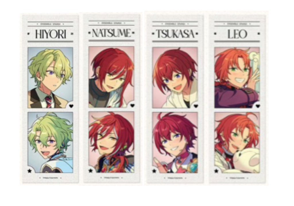 【譲渡/交換】 あんスタ 中国

譲𖤐画像参照

求 𖤐絵影フィルム￥210/枚
誓約/カーニバル証明写真 ￥248/枚
画像3枚目

🔹赤線譲渡は青線含めてのみ
🔹キャラ毎優先
🔹郵送(交換2点~)