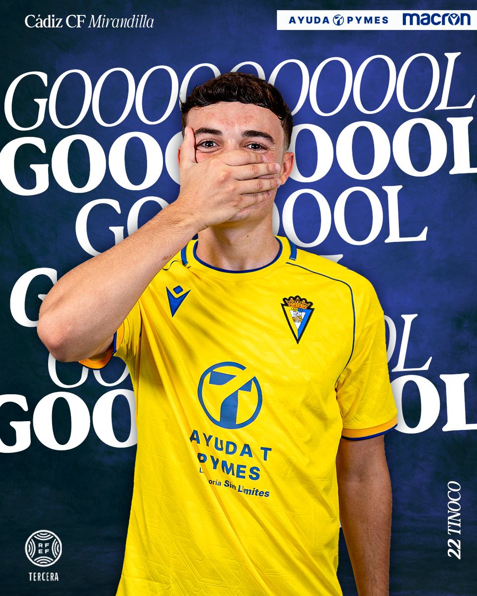 2-0 | Min. 52 | GOOOOOOOOOOOOOOOOOOOOOOOOOOOOOOOOOOOOOOOOOOL DE TINOCO  

#MIRANDILLABOLLULLOS 💛🔵