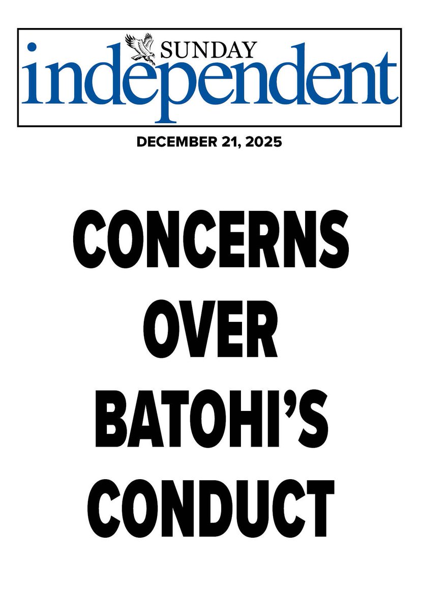 Sunday Independent tweet media