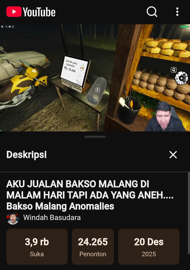 Bakso 😋👨🏻‍🍳 <a href="/nocontextwindah/">Out of Context Windah Basudara</a>