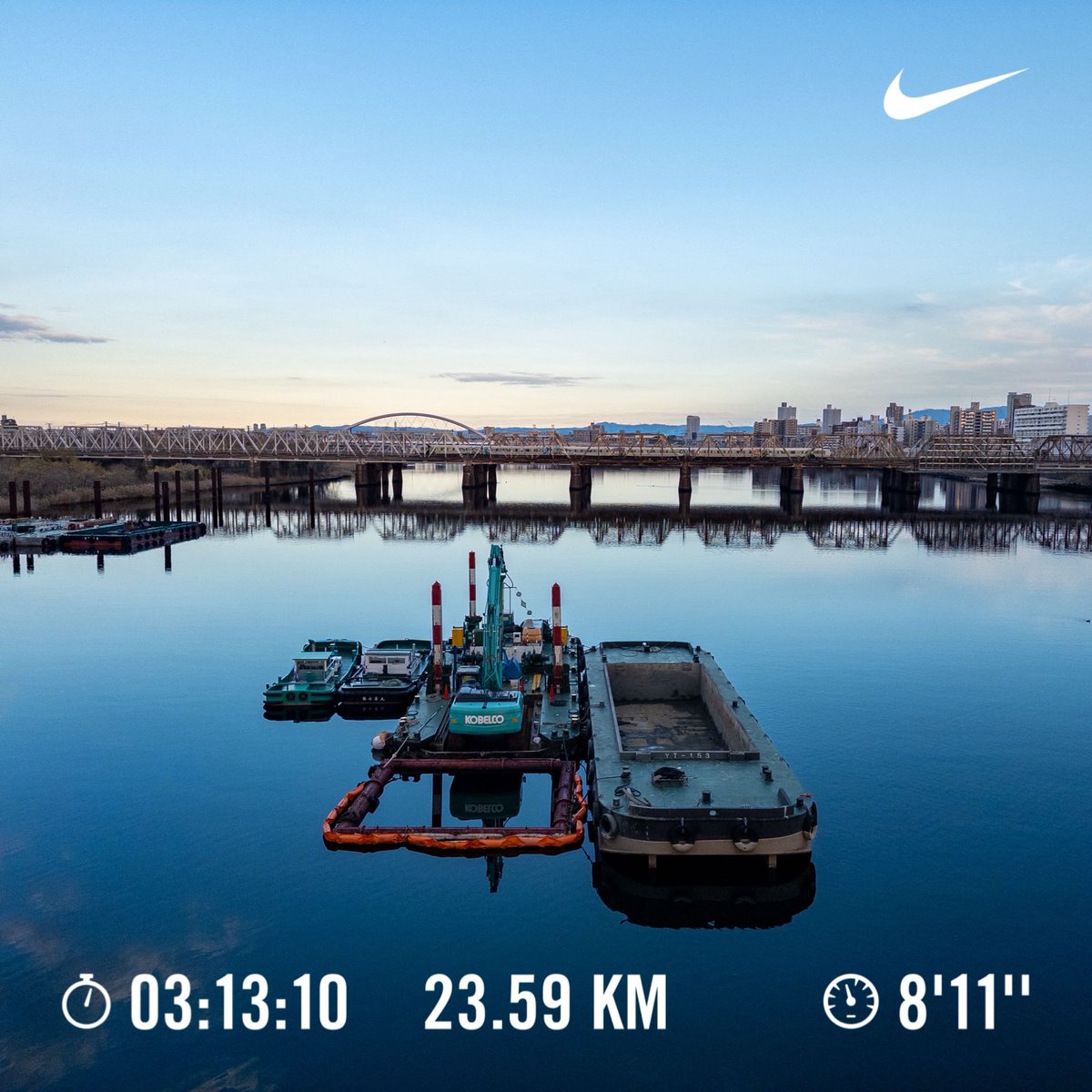 escapetrip_jp's tweet photo. 今日は大阪ランニング&amp;徒歩散策24km https://t.co/9i1NyjdHaZ