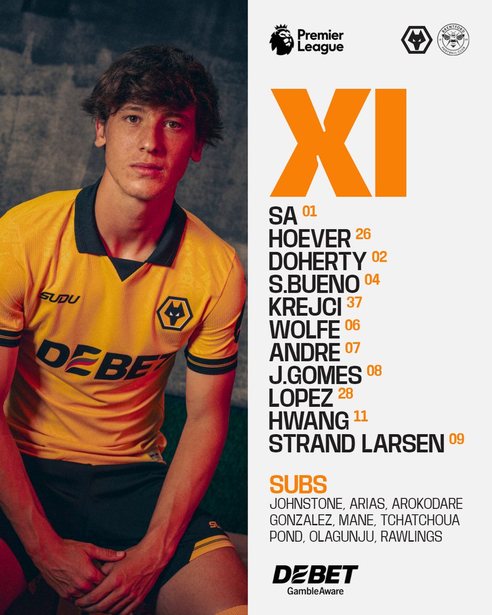 4️⃣ changes from Arsenal
🇪🇸 Fer Lopez starts
🧤 Sa returns to the side

Our team to take on <a href="/BrentfordFC/">Brentford FC</a> 📋