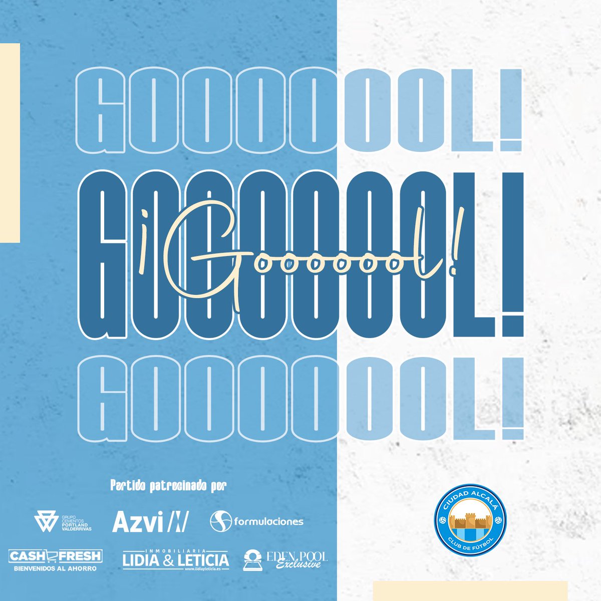 🎯 ¡G⚽️L! G⚽️L! G⚽️L! 🎯

😃 ¡GOL OLÍMPICO DE MARGA! 

🩵 #AtcoViso 0-4 Azvi #CiudadAlcaláCF Juvenil

⏱️ 56’

#AlcaládeGuadaíra #FutFem 📳