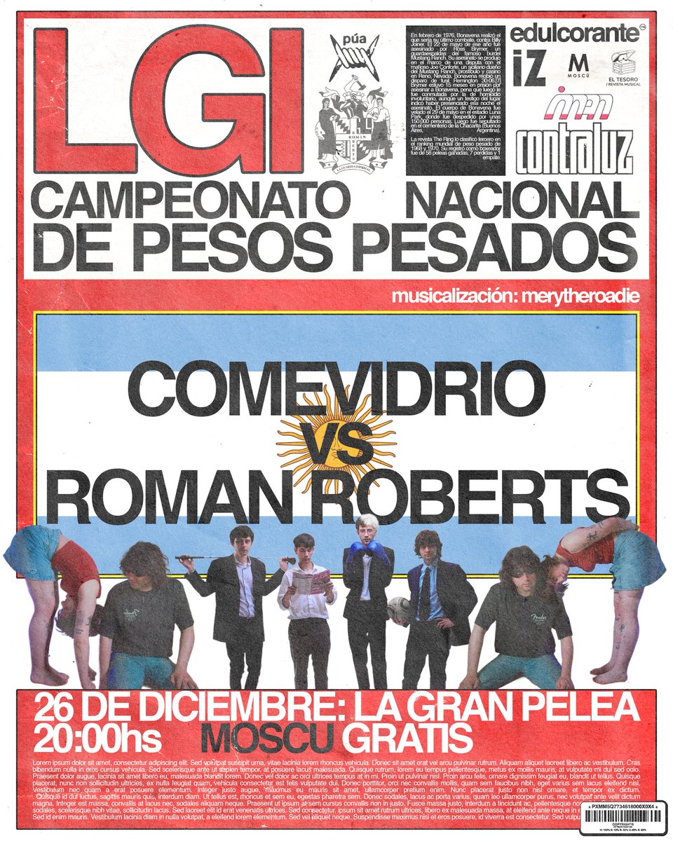 comevidrrrio's tweet image. CV contra RR. Mano a mano el viernes 26/12 en moscú. Gratis. Para los que siempre andan pidiendo lista. Vengan tempranito que pasa música @mariaroad_

Sets extendidos con algún intercambio de piñas y/o miembros asegurado. @LaGuardia333 @Roman_Roberts_ párense bien de manos gato