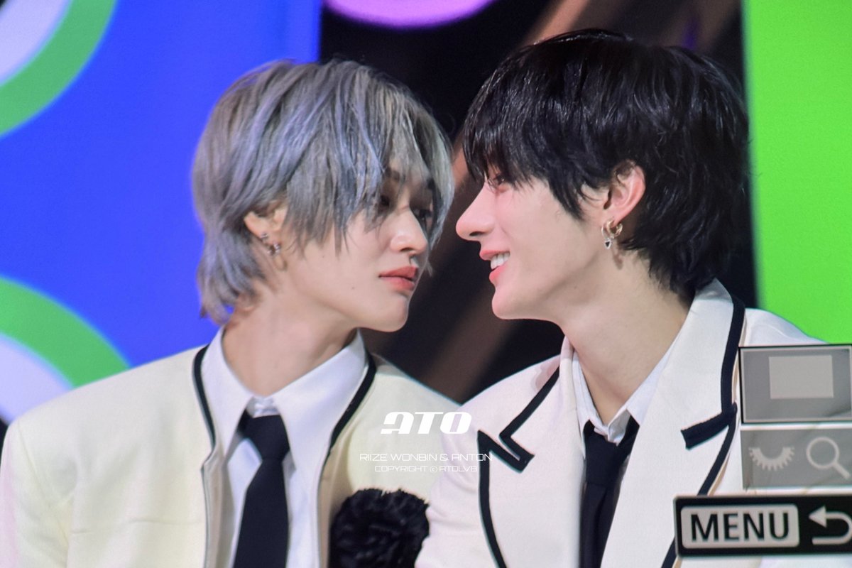 ATOlvb's tweet image. 251220 MMA
 #라이즈 #원빈 #앤톤 #RIIZE #WONBIN #ANTON