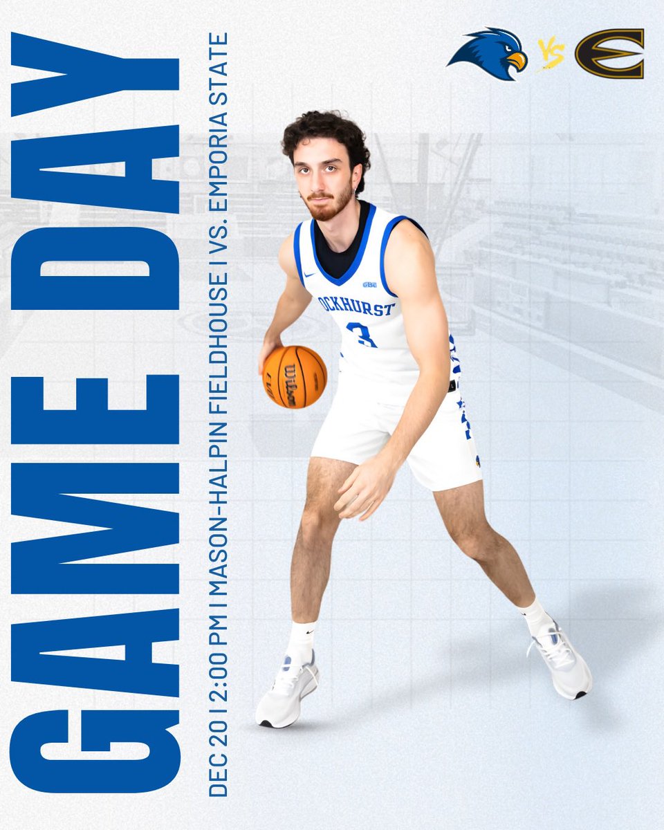 Gameday‼️

🆚 Emporia State
⏰ 2:00 pm
📍 Mason-Halpin Fieldhouse
#RockU🪽