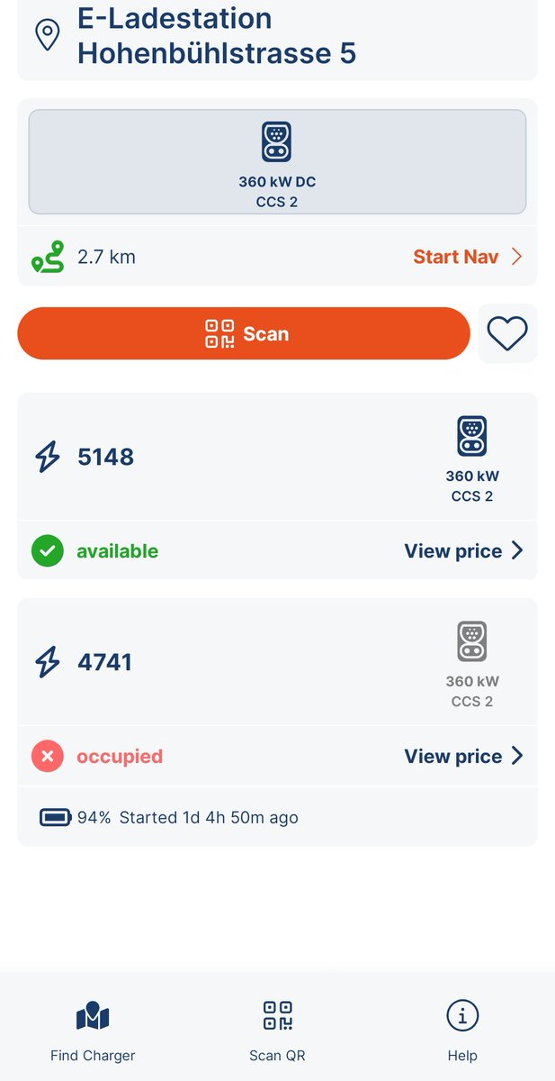 chargeguide's tweet image. Fast charger stuck occupied for more than a day... Surely it's a system glitch?

Nope, it's a Post employee leaving their van on the 360kW charger for the weekend 🤬

They were here for 30 hours total according to the live data