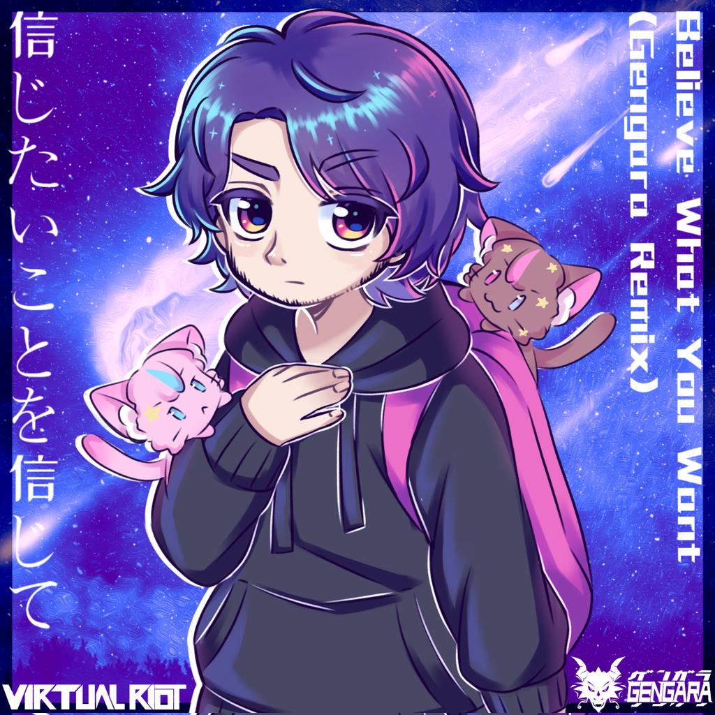 gengara99's tweet image. Virtual Riot ,I made a remix of your track! Still a WIP, but had to ask: can I share it? 
The cover features my cat astronaut OCs“landing” in your tune. A furry, spacey homage! 🚀🐾
@Virtual_Riot
#artwork #virtualriot #fanart #remix #virtualriotfanart