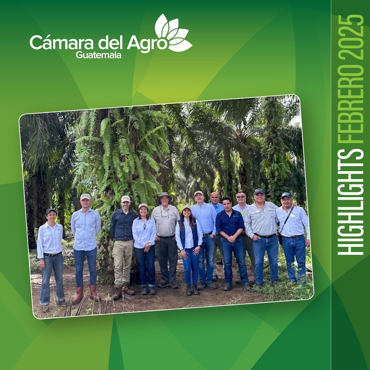 #LoMejorDel2025 | Febrero
En febrero, una delegación de la Unión Europea visitó instalaciones de socios de #GREPALMA y conoció de primera mano los avances del sector en gestión sostenible, economía circular, protección ambiental y compromisos laborales y de derechos humanos.