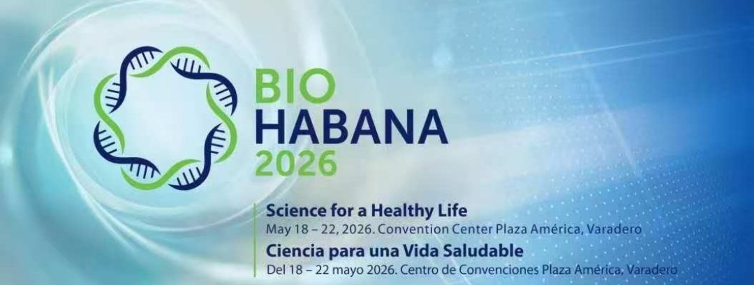 Disponible el Tercer Anuncio del #BioHabana2026. Un espacio para construir redes de colaboración entre científicos, líderes de opinión, emprendedores y empresarios.
Más información en la web del evento 👇 biohabana.biocubafarma.cu/es
