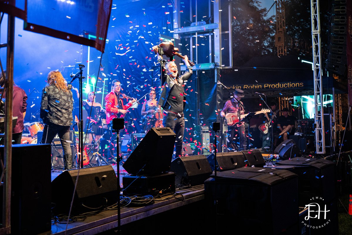SkudaProduction's tweet image. Next up on my lighting plots of 2025 we have The Baldassarre Orchestra at PAINESVILLE PARTY IN THE PARK this past summer with Splendid Dimensions on visuals! What an epic time!
📷 EMH Photography Ohio