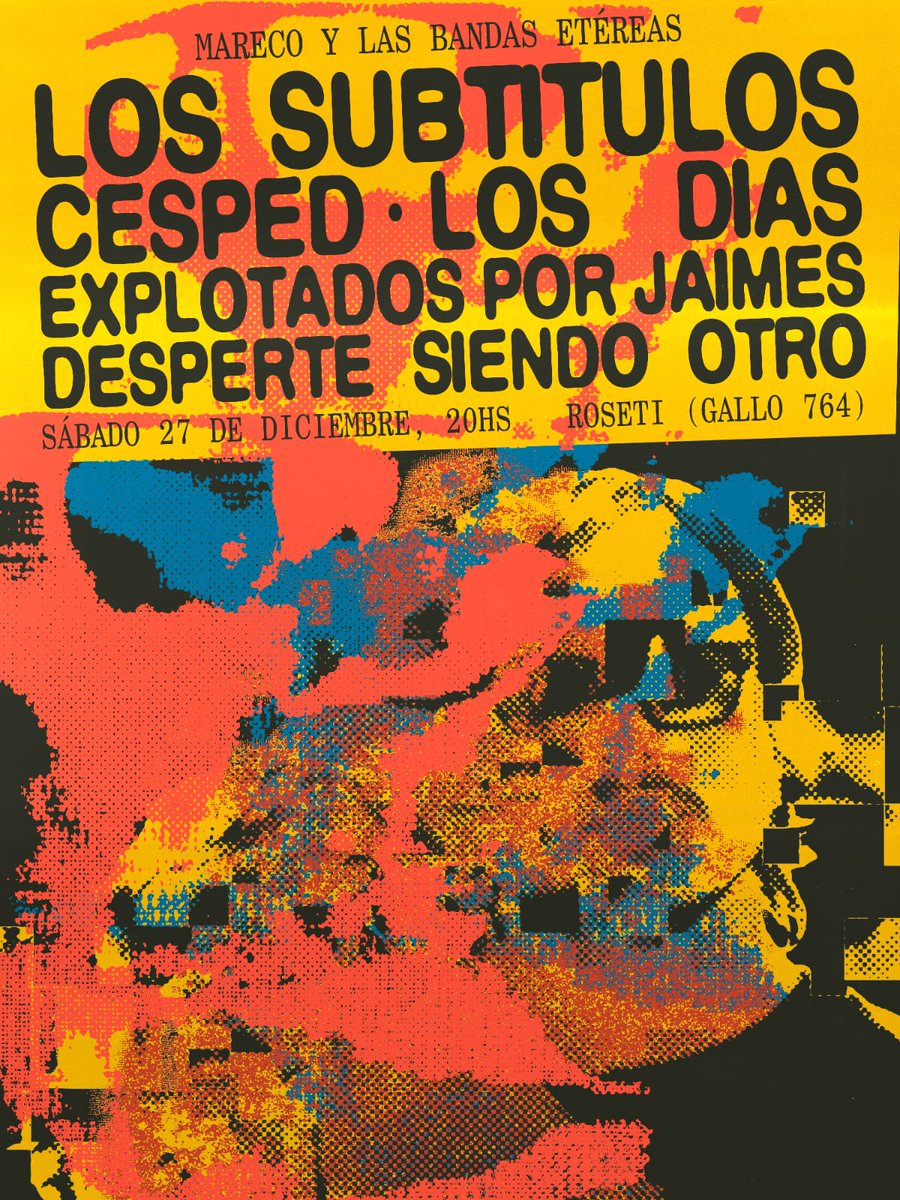 MARECO Y LAS BANDAS ETÉREAS
Sábado 27 • 20h • Roseti
Entradas 7k solo en puerta