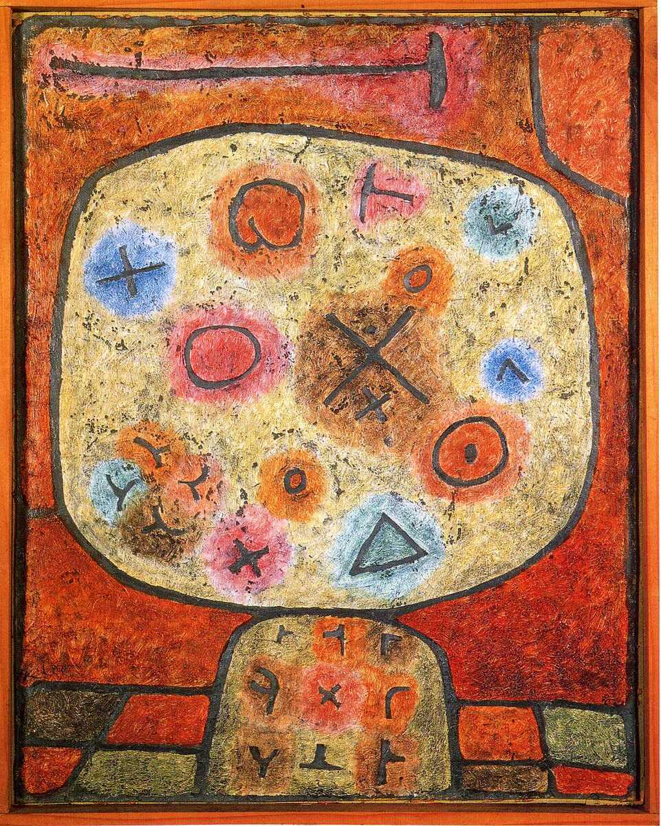 Flowers in Stone #artbots #klee