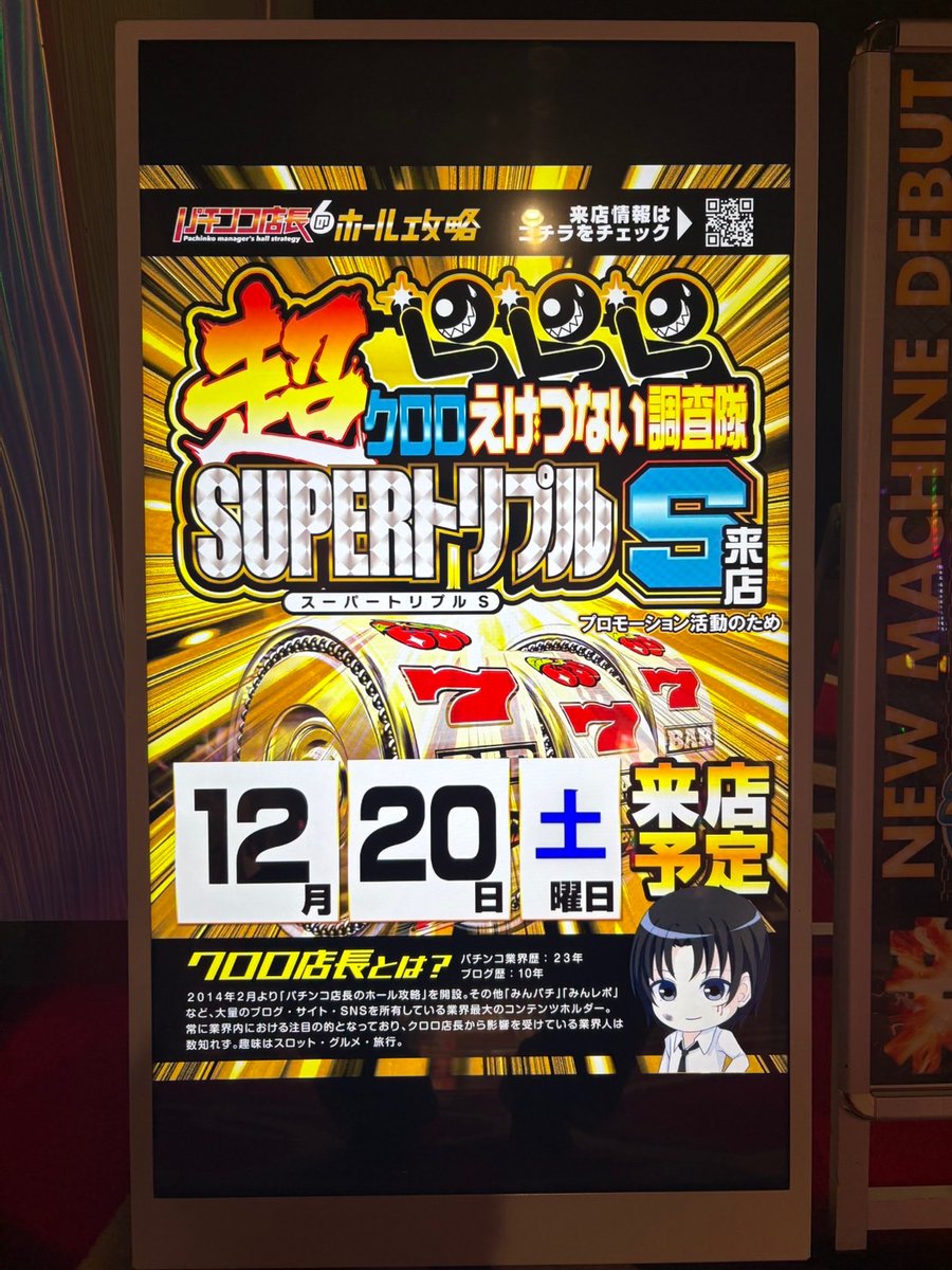 12/20 『超』クロロえげつない調査隊 SUPERトリプルS 👑 ラッキー