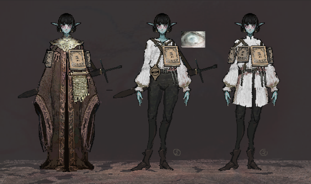 playing around with pixels &amp; elf concepts