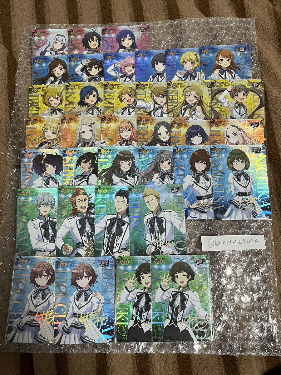 交換 アイマス カードフォリオ デレマス ミリマスvol.1 vol.2