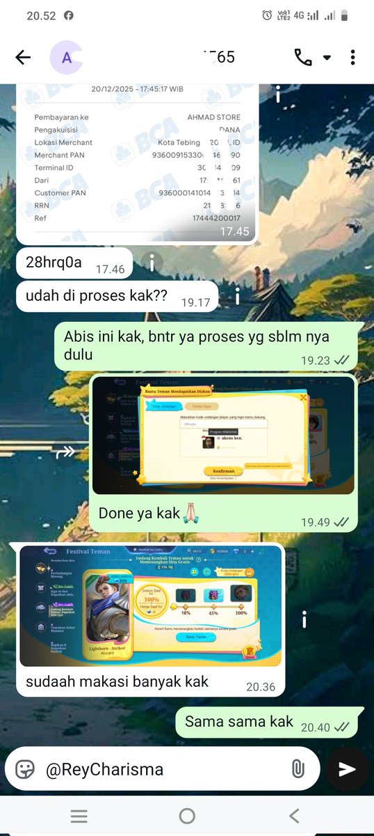 Rey || Open Tap Callback Ml 25K tweet media