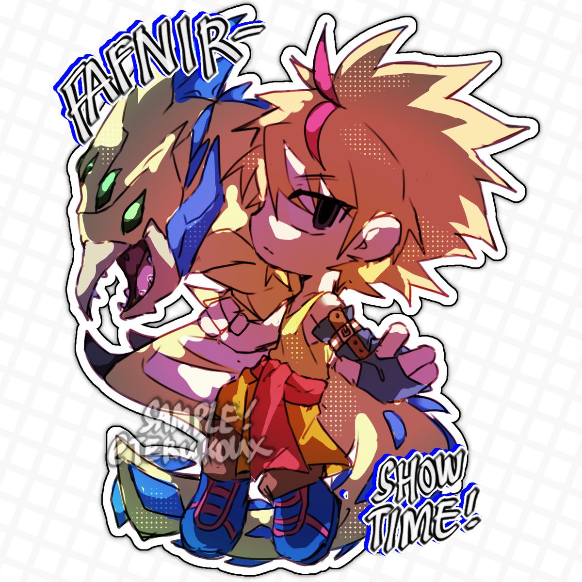 #beybladeburst drew my goat 🦌