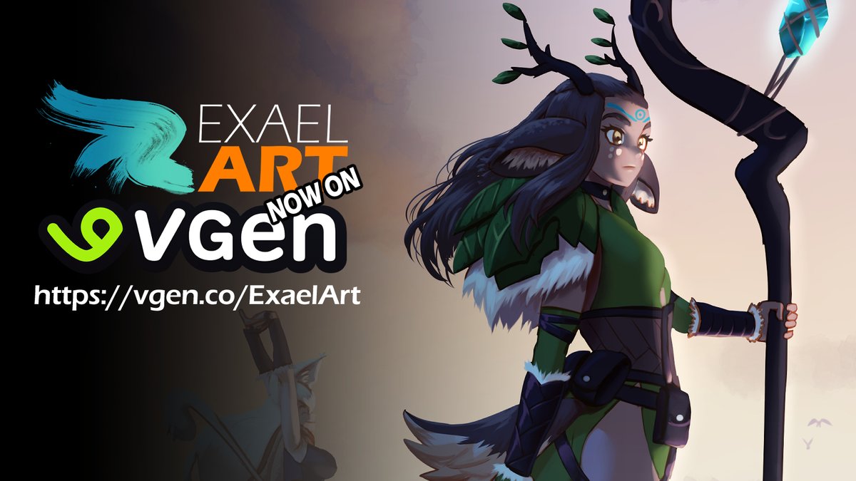 Now I'm taking simple commissions on #Vgen

Vgen link below!