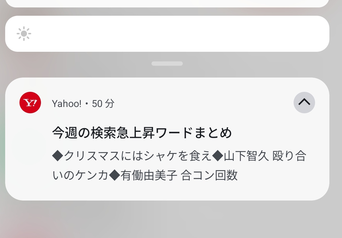 今週の検索急上昇ワード 『クリスマスにはシャケを食え』…スマホ通知にコレ来るの膝から落ちるわ