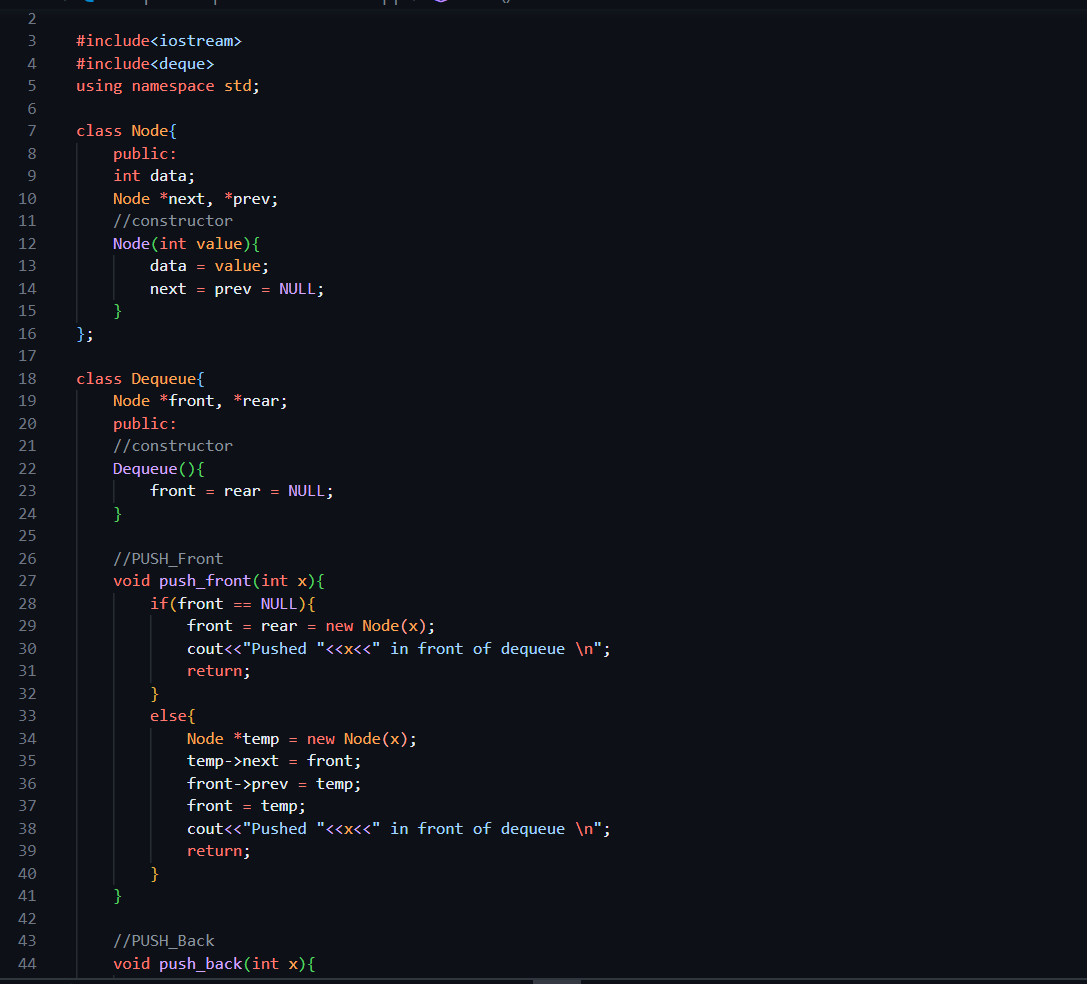 CHAYAN78905's tweet image. 🚀 #Day84 / #180DaysOfCode 🎯
DSA Journey in C++ 📚 | #CoderArmy
📌 Topics: Queue &amp;amp; Dequeue ⚡
✅ Print all Number in every window of size k
✅ First negative Integer in every window of size K
✅ Implement Dequeue using LinkedList &amp;amp; Array &amp;amp; STL
Thanks to @rohit_negi9 Bhaiya 🙌