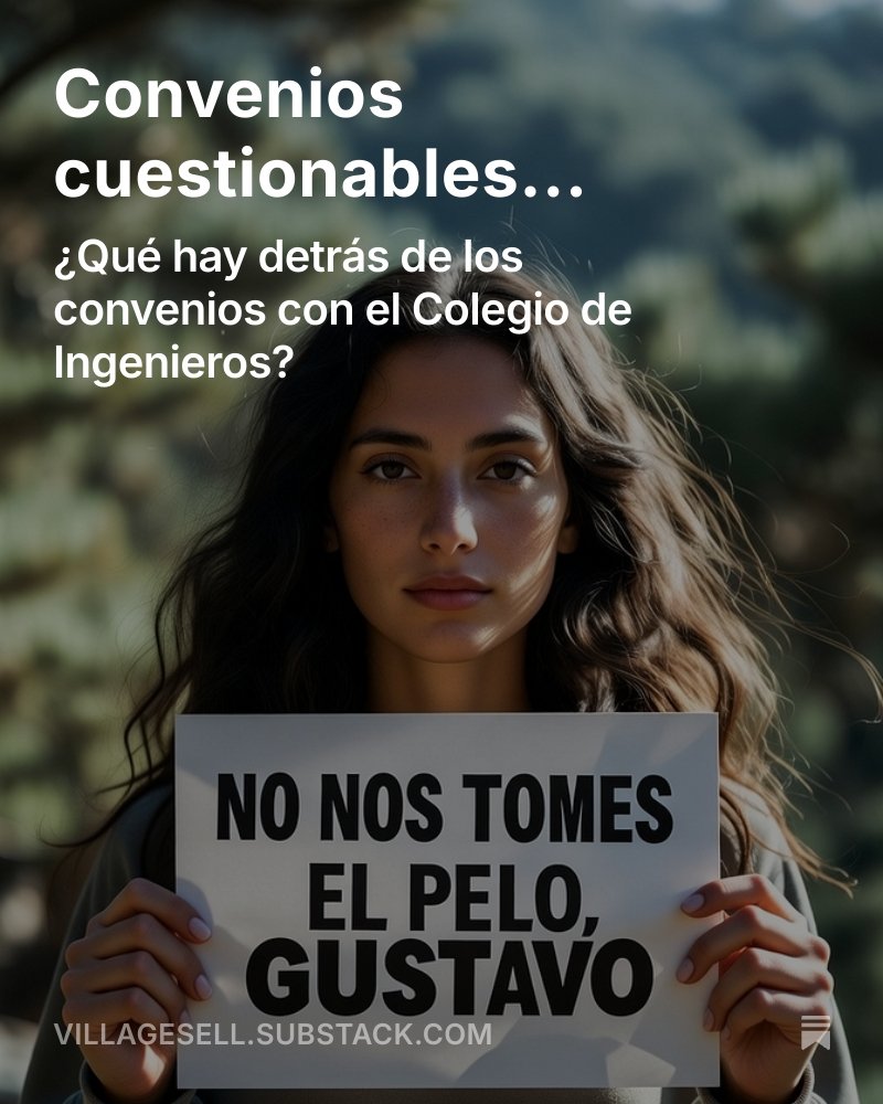 Detrás de algunos expedientes que se presentan en un Concejo Deliberante, hay asuntos en donde se mezclan extrañas coincidencias con situaciones inaceptables.  Va la historia de este caso
👇
 villagesell.substack.com/p/convenios-cu…