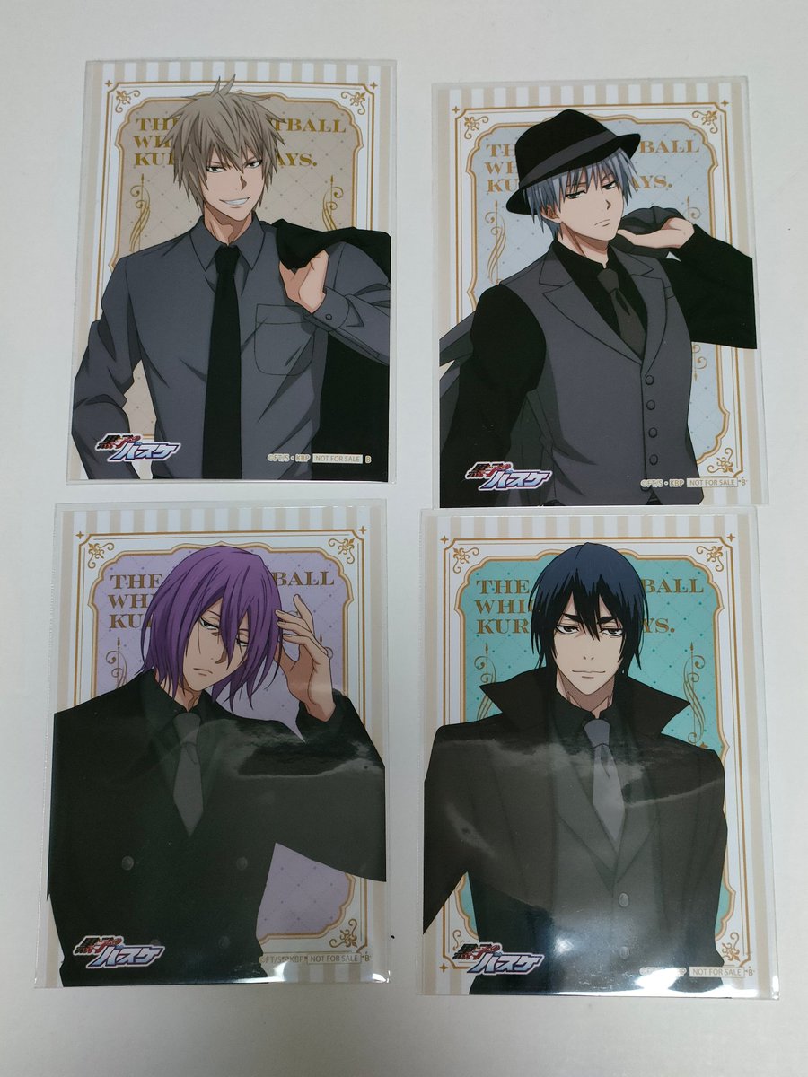 Key149Y's tweet photo. 【交換】黒バス　ジャンフェス　JF　中外

譲：花宮、紫原、黛、福井
求：ミニアクスタ青峰
　　特典青峰、黄瀬、火神

12/21日会場手渡しまたは郵送(年明け)
よろしくお願い致します。 https://t.co/8ffpaK8mGO